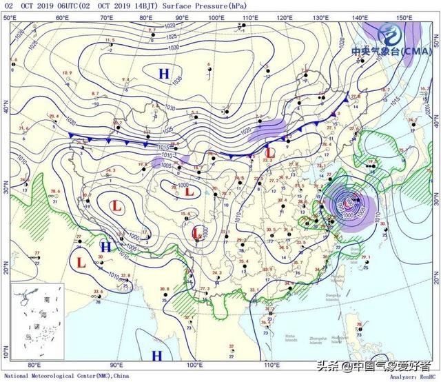  冷空气@强大冷高压现身西伯利亚，冷空气马上南下！北方气温要“