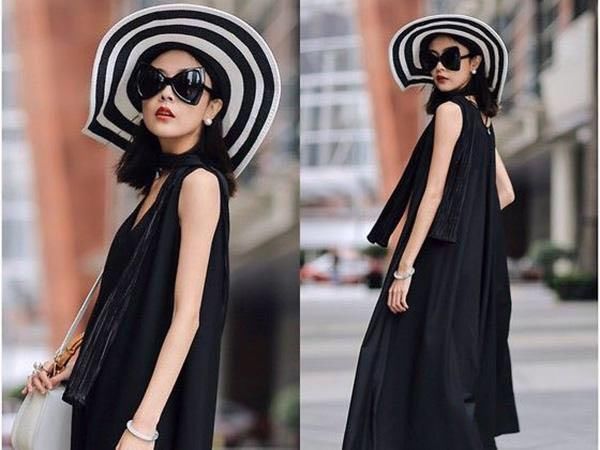 杨幂、杨颖的帽子是这样的，其实学习她们的佩戴也叫追星哦！