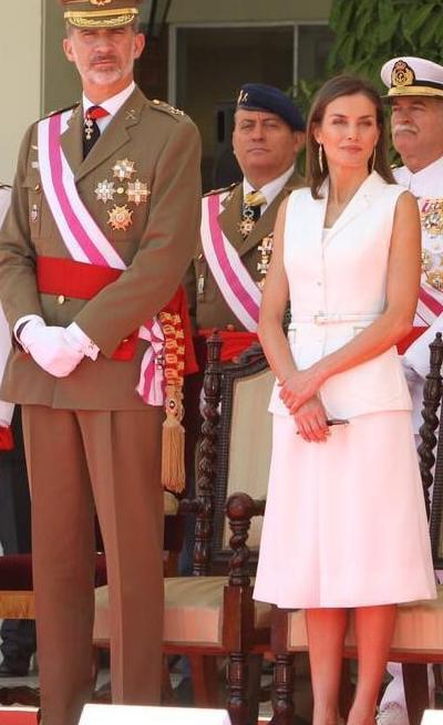 莱蒂齐亚和凯特王妃穿白色很出众! 清爽的颜色、简约风格真撩人!