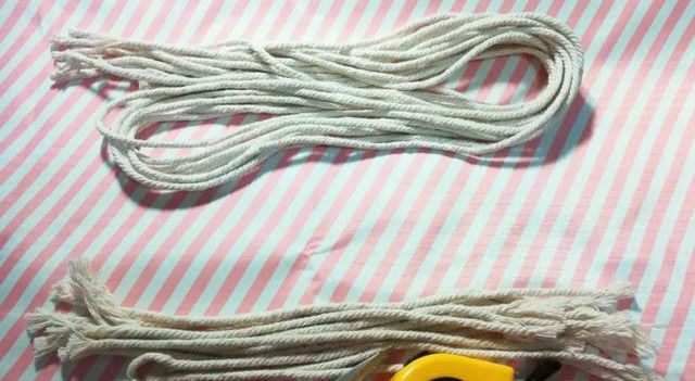 『编绳』结绳编织DIY,棉绳就能编个好看又实用的杯垫,编绳附教程!
