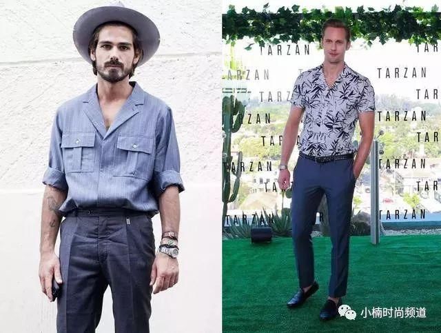 夏季必备运用古巴衬衫的穿搭提案，让你的脖子看起来更修长