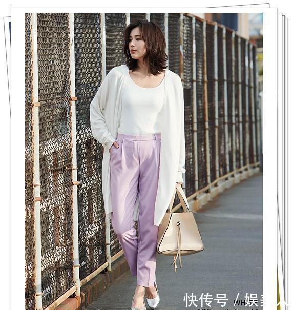  感觉■穿上就变时尚的“长开衫”look，充满感觉的日系成熟穿搭分享