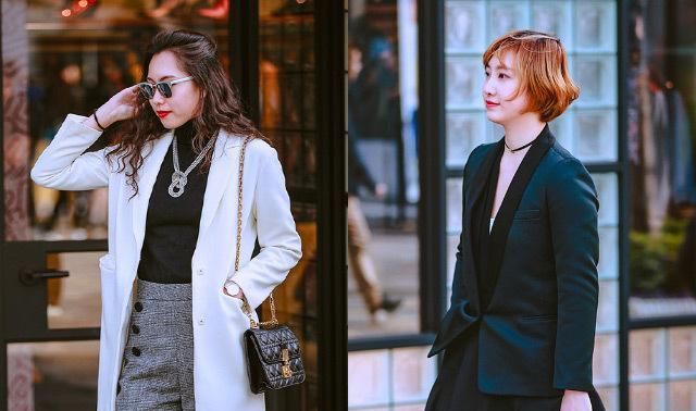 「精致」街拍:不管时尚潮流怎么改变,优秀精致的女人总是活得自信又美丽