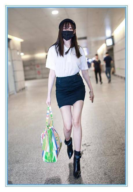 原来张天爱这么有料！一件运动背心惊艳众人，网友：真是大饱眼福