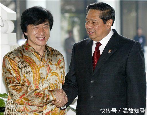 成龙和各国领导人合影:每张都面带笑意,印尼总