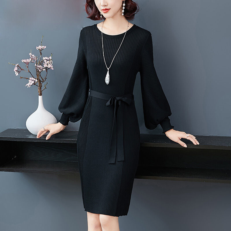 中秋说冷就冷!剁手也要给老婆买件这样的精致秋裙，洋气保暖