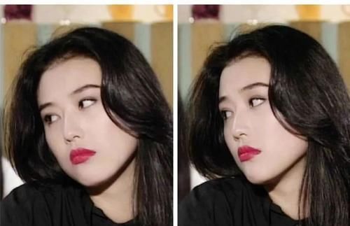 #适合#脸上有3个“亮点”,是最适合港风妆的美人,不化妆都是靓女