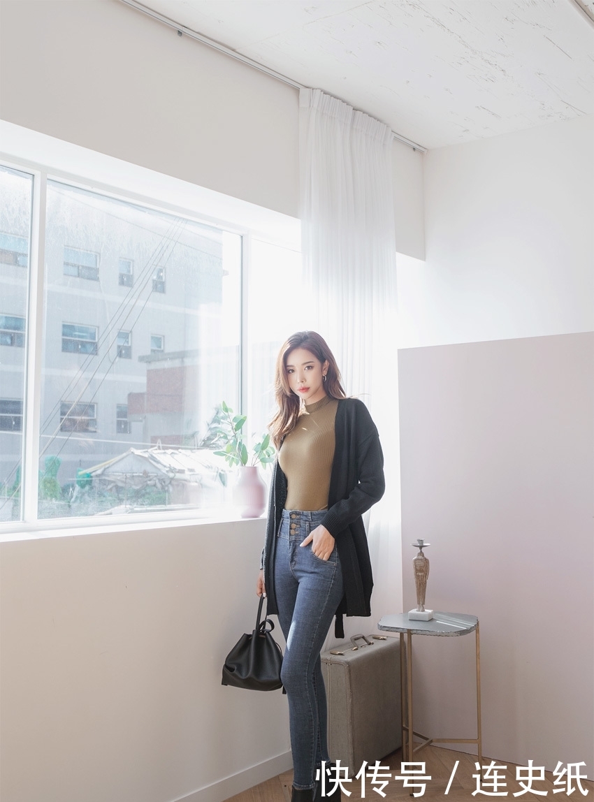  model：Korean model套装搭配图集第三十三篇