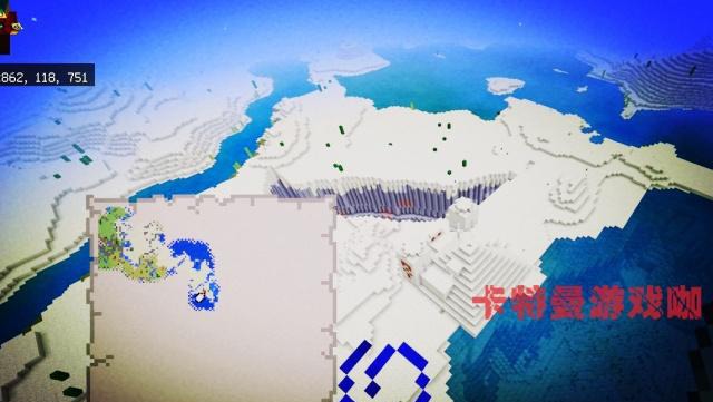 我的世界：出生4村庄相连包括僵尸村庄，4沙漠神殿还有神秘沙漏