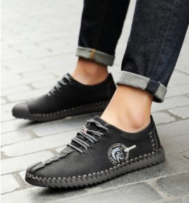 有一种男鞋，叫“豆豆鞋”，舒适好穿不闷脚，穿上贼显年轻