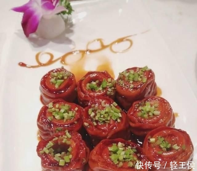 鲁菜中■来一口肥厚型爆油的山东省肥肠!hin美味!