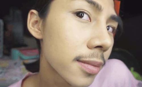 泰国小哥化妆后太美,这技术让人佩服!