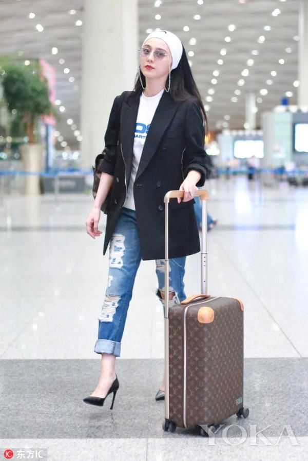 夏日不做蓬头乱发的猪猪女孩 范冰冰的发带轻松拯救你