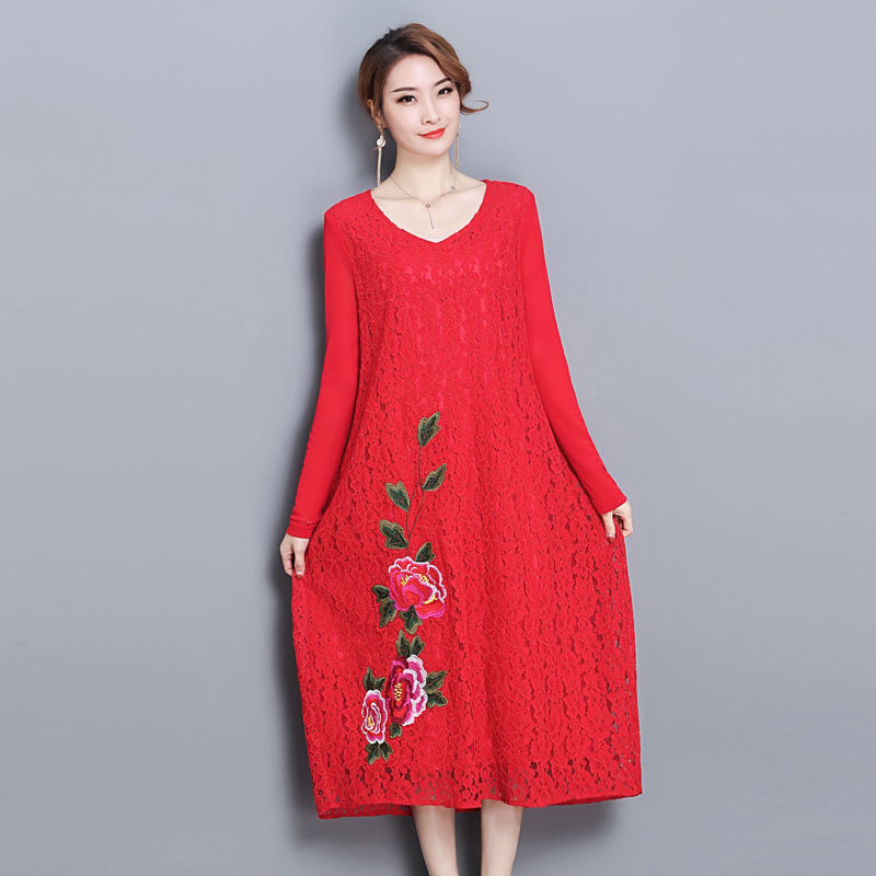 谁又能想到!这酒红、纯净蓝美裙这么好看，显瘦肤白，女人味十足