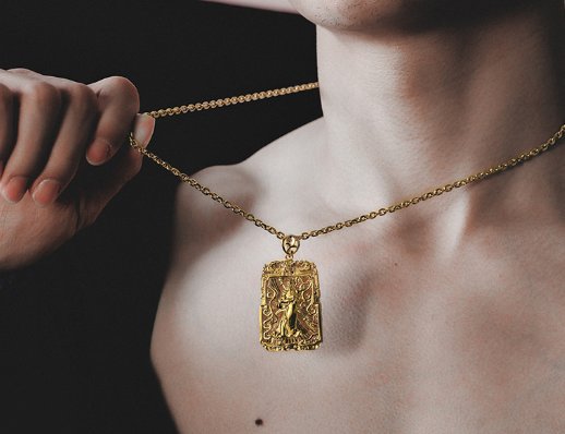 沙金与黄金分辨不清?今年流行这些男士沙金首饰，果然霸气又体面