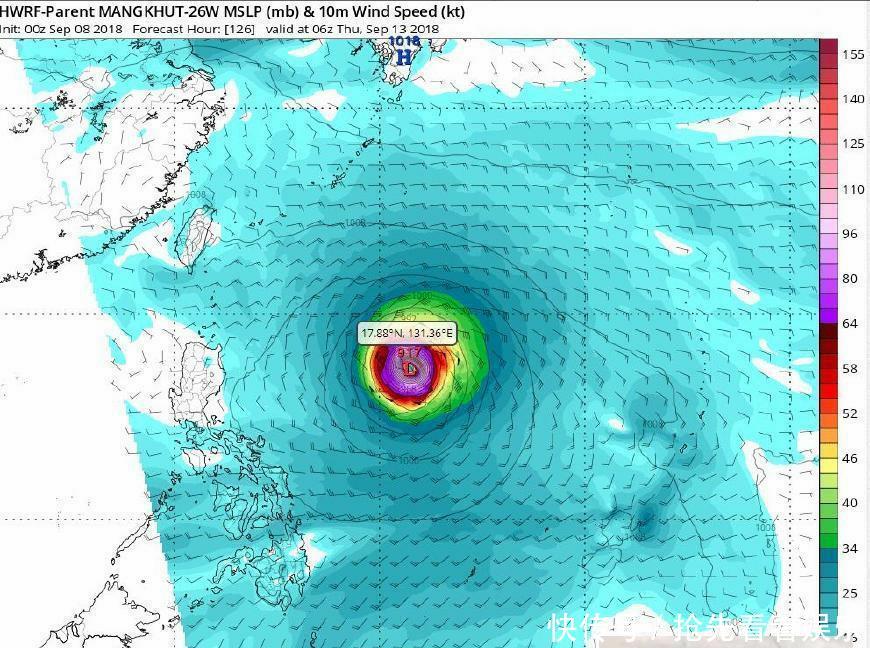  【竹山】最强“风王”形成! 17级以上的威力, 7天后可能影响珠三