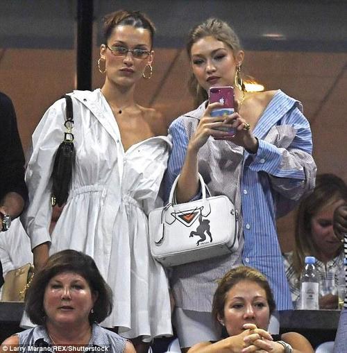 吉吉·哈迪德和贝拉·哈迪德两姐妹同出现 妹妹身材曲线完胜