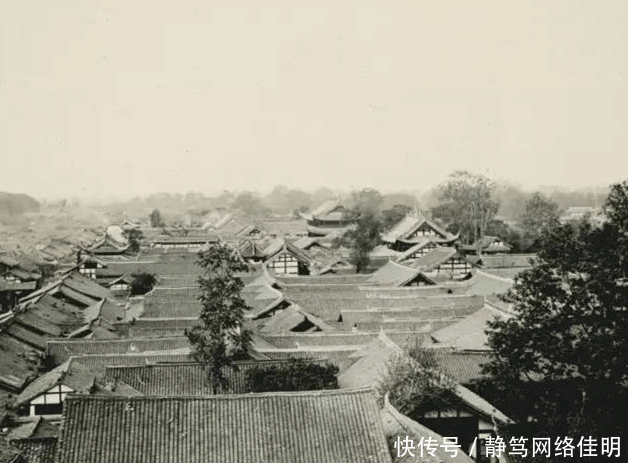  「镜头」1909年美国地质学家张伯林镜头下的四川成都, 看百年前