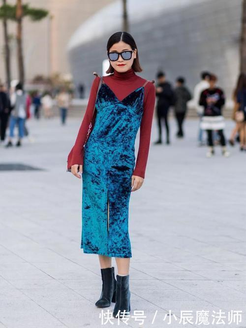 「色打底衫」今年这条“吊带裙”彻底火了,时髦性感又显瘦,刘雯穿上美炸了