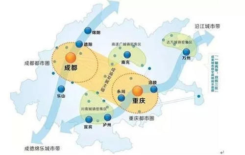  「贵州」长三角41城合体，大湾区扩容，成渝何时联手贵州、甘肃