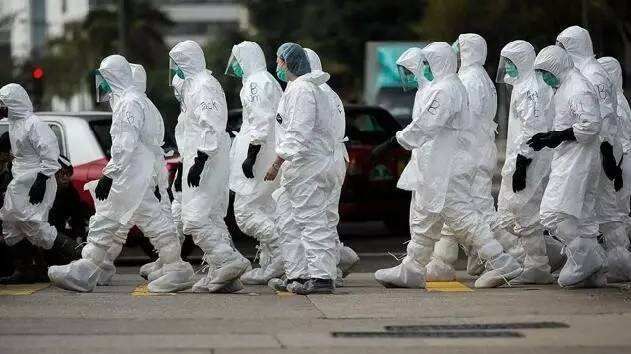  #病例#香港出现首例死亡病例：39岁男性患者