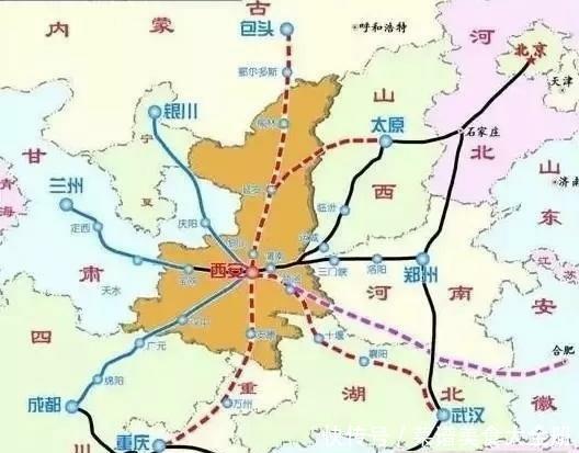西银、西十高铁! 陕西2019将加快高铁建设, 编织“西安高铁圈”!