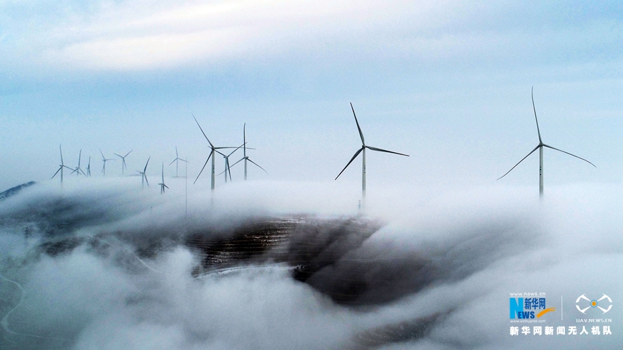 航拍:人间仙境大虎岭