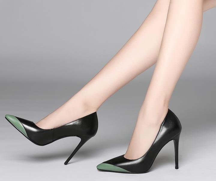 尖头高跟单鞋气质动人, 上脚很有公主范