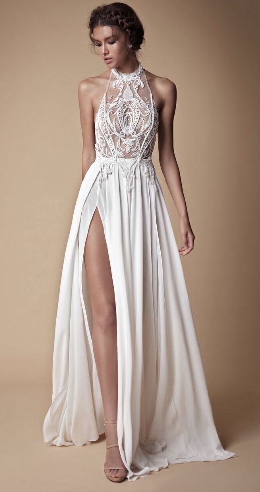 Berta婚纱:蕾丝与薄纱完美的结合带来天使般的魅力