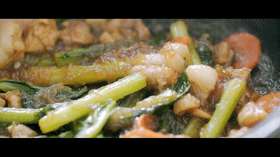  粉丝@【春菜海味粉丝煲】最爱这一煲，鲜甜味美最应季！