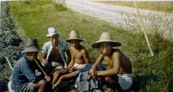  镜头|美国飞虎队镜头下1945年的中国农村