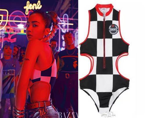 蔡依林两千多的泳衣当背心穿，网友；你舒服吗