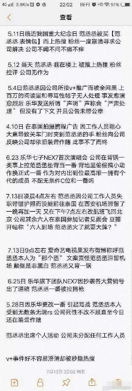 范丞丞被疑耍大牌，助理被辞退，粉丝列出罪状，要求维权!