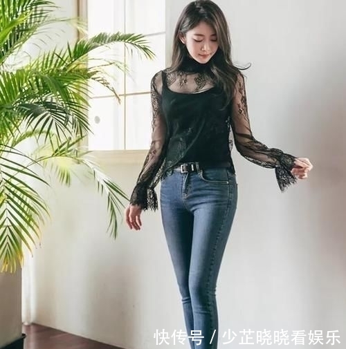  『好处』紧身牛仔裤，修身塑形，完美的比例分割，独到好处