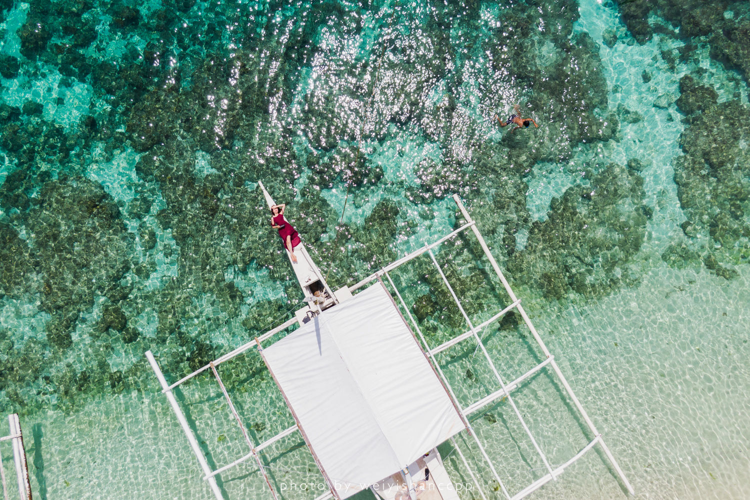 去薄荷岛学自由潜，那是潜入深海的快落呀！