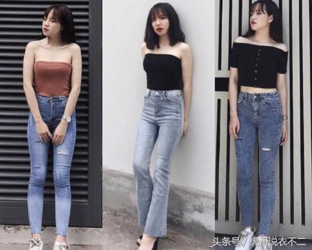 百搭的牛仔裤，越简单越时尚，难怪多年来一直霸占百搭之王的位置