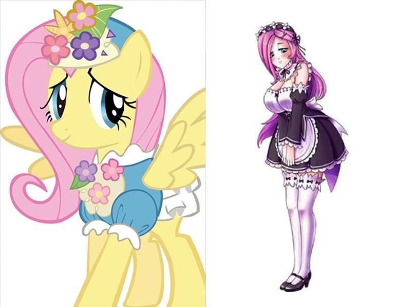 小马宝莉:小马M6的妹抖秀，在女仆咖啡厅研习，苹果嘉儿我预定了