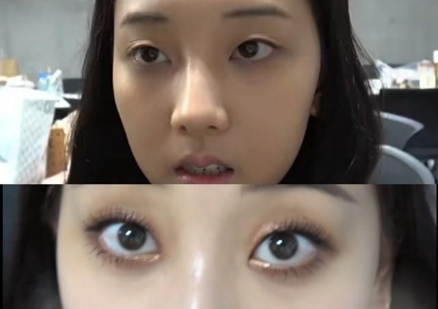  眼妆@妆前妆后对比照 公开让双眼放大三倍的化妆步骤