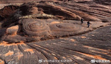 陕北丹霞地貌美，你去过吗