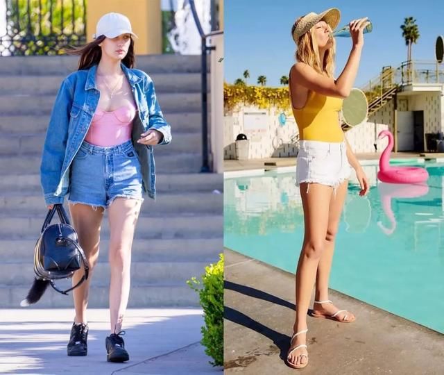 继睡衣外穿、内衣外穿后,泳衣外穿也不是那么难以接受了……