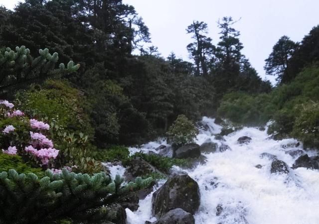 峨眉山的“姊妹山”,藏有世界第一瀑布温泉,景色美不胜收