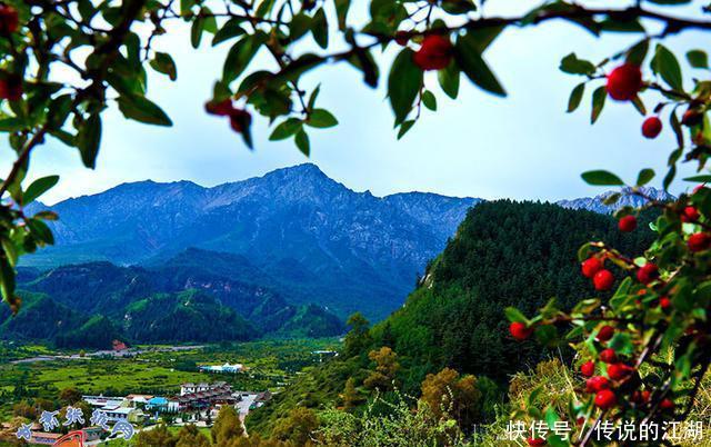 张掖：祁连山秋色如画 游客流连忘返