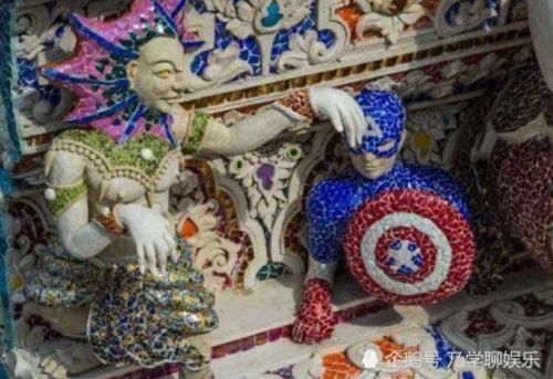 世界上最“奇葩”的寺庙：不拜佛不供神，供奉超人路飞绿巨人？