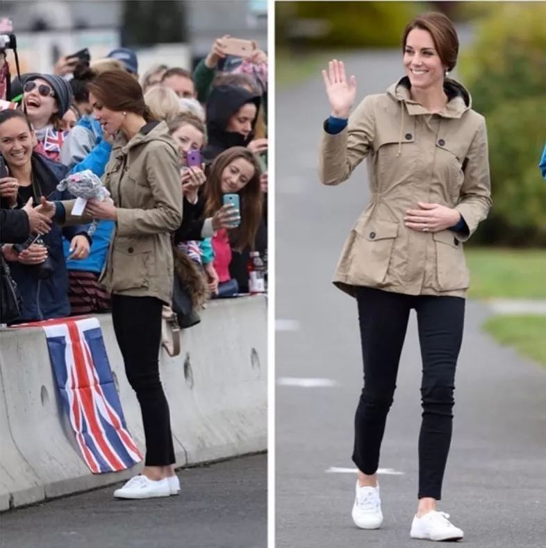 这双凯特王妃最爱的小白鞋，时尚圈人手一双，光脚穿都舒服