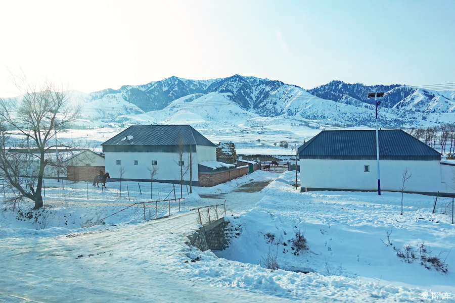 冬季新疆那拉提玩雪全攻略，水墨雪域画中游