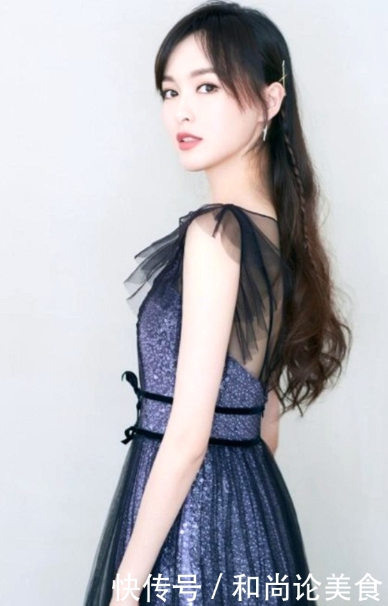 『亮眼』唐嫣一袭亮片裙尽显少女感,美起来太高调像个仙女,时尚亮眼