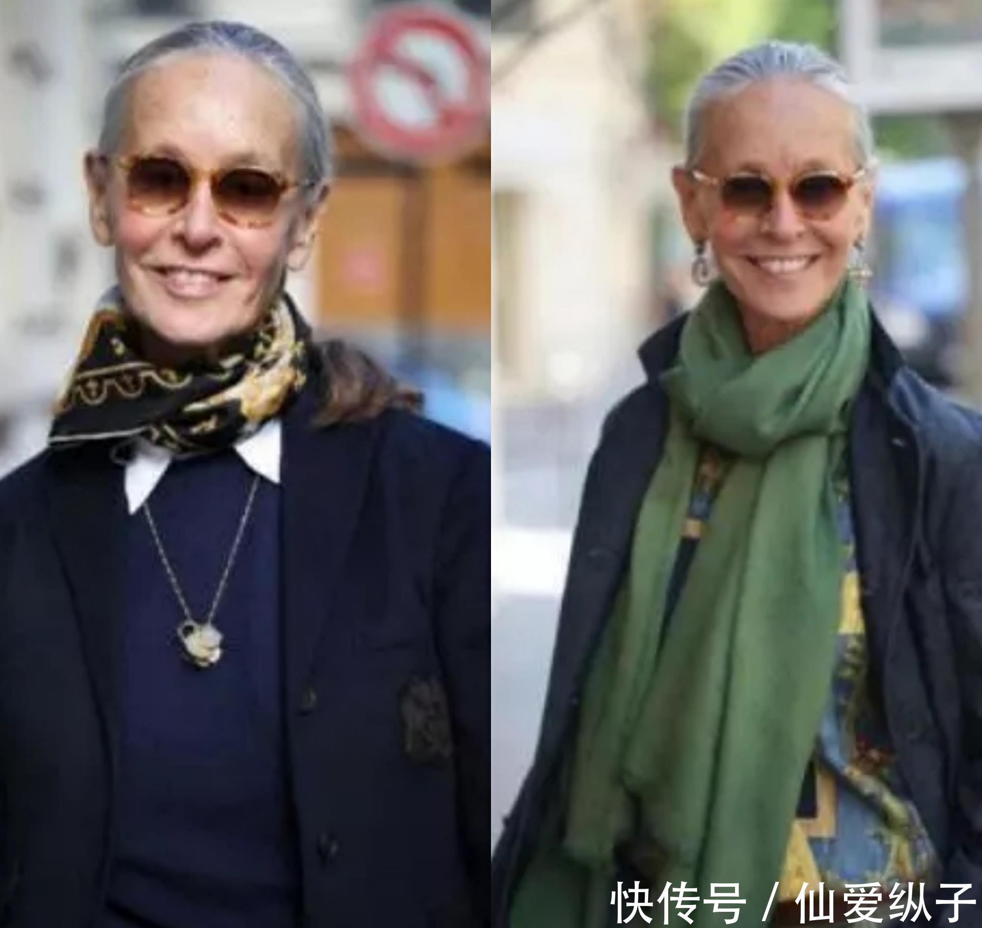 【衣搭配】时尚不设限,70岁的法国老奶奶为我们演绎如何精致优雅地老去