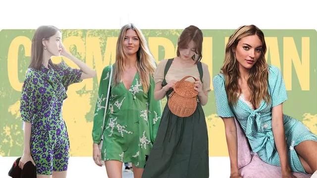 郑素敏这条小绿裙是下一个爆款没错了