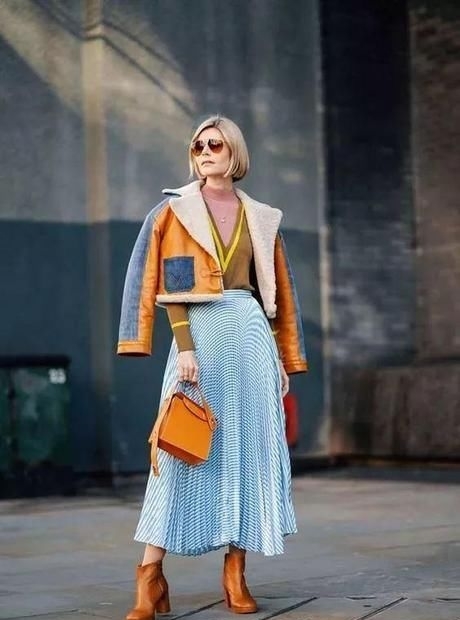 系腰带:今年冬天小个子千万不要这样穿衣服,太显高啦!