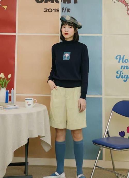  「堆堆」堆堆袜过时了，现在00后都在穿“姨妈袜”显腿细，潮成炸街神器